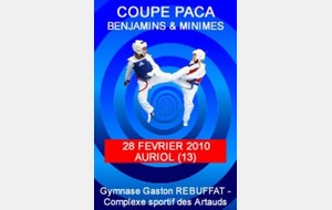 COUPE PACA BENJAMINS - MINIMES