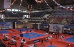Le gymnase des championnats du monde en Turquie